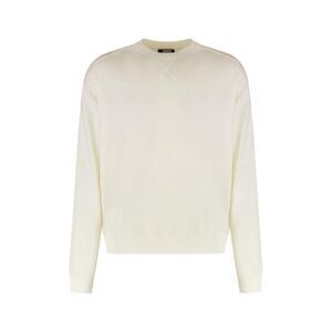 JACQUEMUS Crewneck Knit Sweater Men PANNA Sweaters & Cardigans